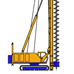 BF10, Continuous Flight Auger (CFA) rig