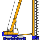 BL10, Continuous Flight Auger (CFA) rig