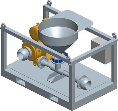 MODEL&CO, manufacturer of batch and mud mixer MV5 for foundation engineering. MODEL&CO, manufacturer of foundation engineering equipment