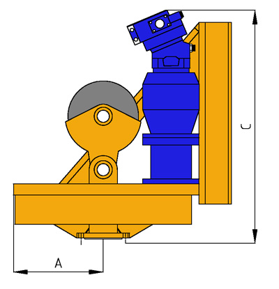 MODEL&CO, manufacturer of Continuous Flight Auger (CFA) rotary head BC10 BC15 for foundation engineering. MODEL&CO, manufacturer of foundation engineering equipment