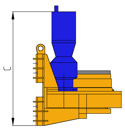 MODEL&CO, manufacturer of rotary head for bored piles R4S for foundation engineering. MODEL&CO, manufacturer of foundation engineering equipment