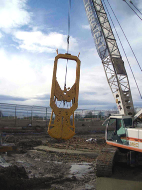 MODEL&CO, fabricante de cucharas mecánicas CMSP para maquinaria de muro pantalla para obras de cimentaciones especiales