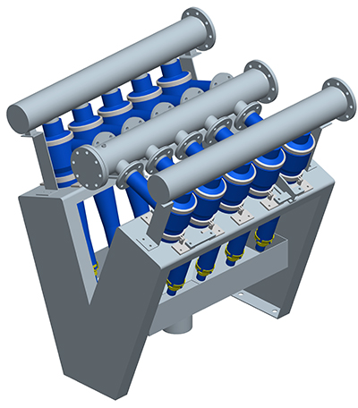 MODEL&CO, fabricante de deslimadores de lodos DS250 para obras de cimentaciones especiales. Fabricante de maquinaria de tratamiento de lodos