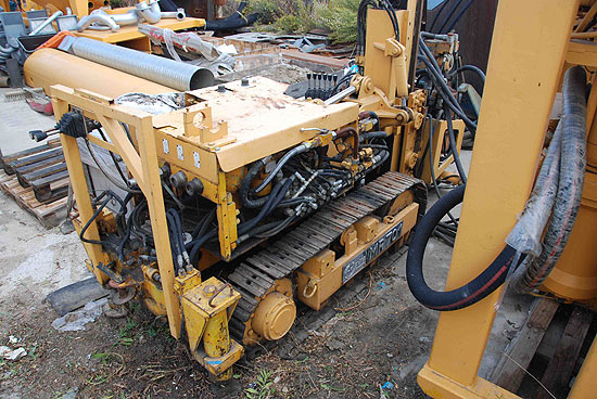 Second hand Klemm MR701 crawler drill machine. Used anchoring and micropiling machines equipment