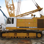 Used Liebherr HS872HD crawler rope excavator with high line pull