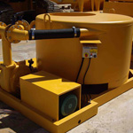 Used MODEL&CO mud mixers. Used diaphragm wall engineering foundation equipment for