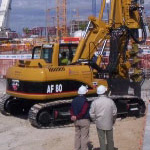 Used IMT AF80 pile rig machine. Used engineering foundation equipment for piling rigs for large diameter boring