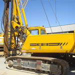 Used MAIT HR130 pile rig machine. Used engineering foundation equipment for piling rigs for large diameter boring